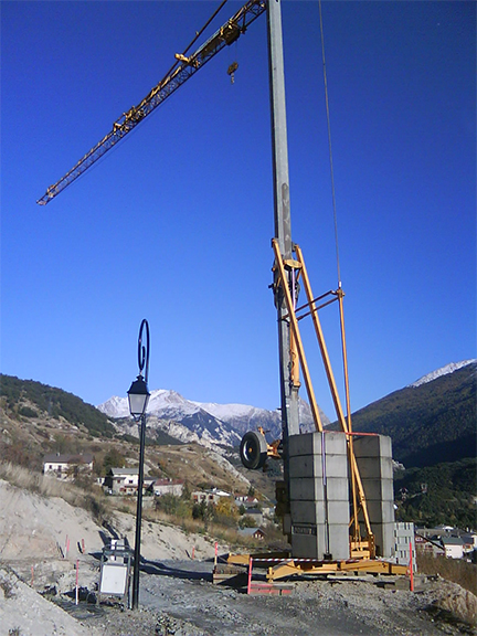radiocommande de grue